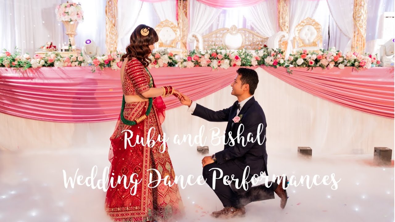 Nepali Wedding Reception of Bishal and Ruby Dance Performances