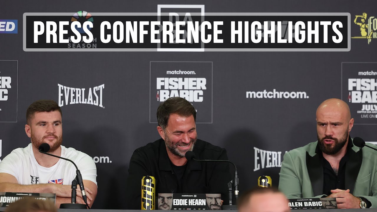 'F*****G DELUDED!'  - Johnny Fisher and Alen Babic HILLARIOUS WAR OF WORDS