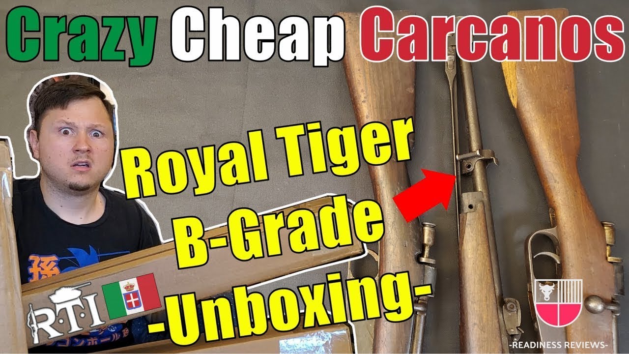 Cheap! Royal Tiger Imports B-GRADE CARCANO Unboxing | RTI 