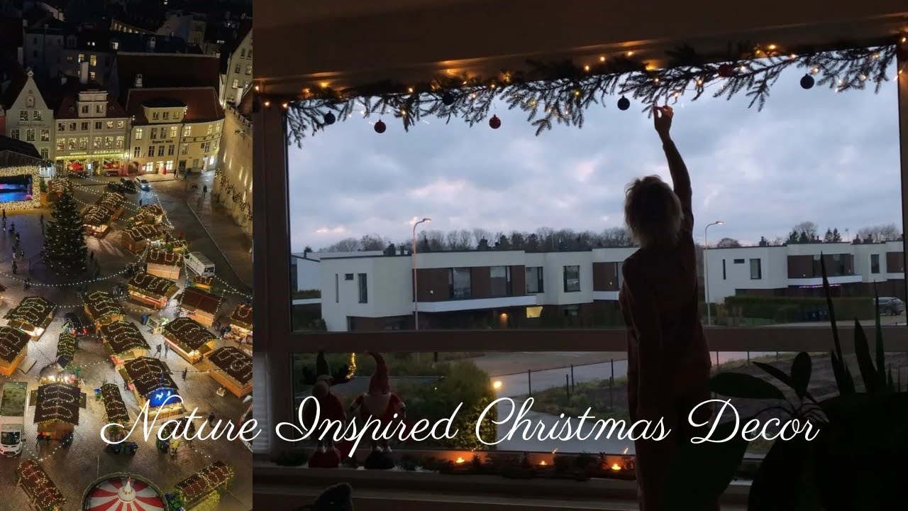 Cozy Christmas Prep at Home🎄| Natural Decor & First Advent in Estonia | Slow Living Vlog
