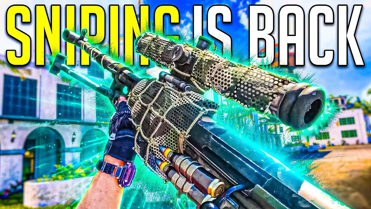 Sniping is Finally BACK in Warzone!!  ( Call of Duty )