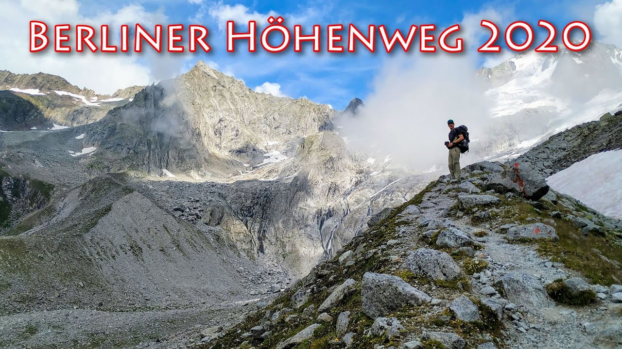 Zillertal 2020 - Ausschnitt Berliner Höhenweg