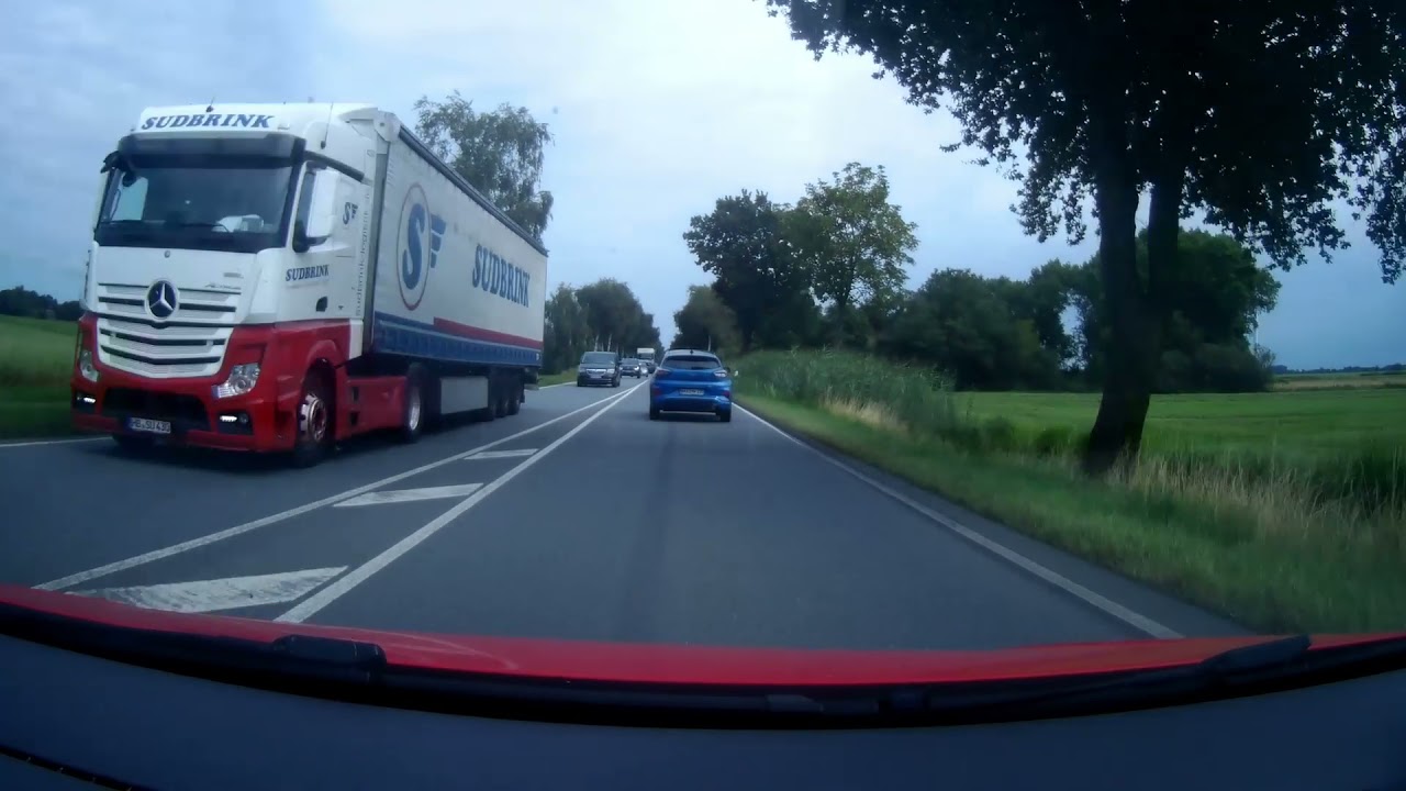 Bundesstraße 211 Oldenburg Richtung Brake (2021)