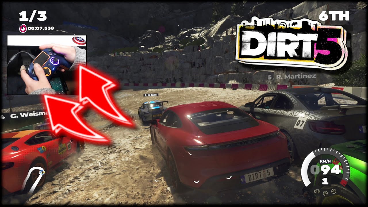 Porsche Taycan Turbo S / DiRT 5 Nacon Revolution Pro Controller 3