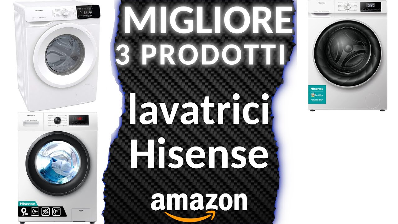 ᐅ Migliori 3 lavatrici Hisense ★