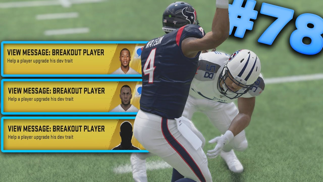 We Get 3 Breakout Player Scenarios In 1 Week! Madden 20 Tennessee Titans Franchise Ep.78