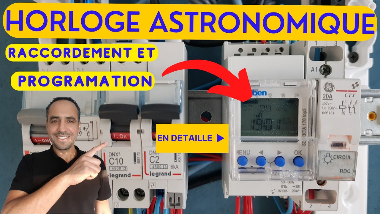 Installation et paramétrage d’une horloge astronomique – Tutoriel 2025