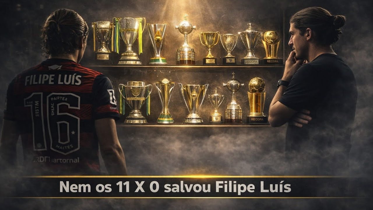 PÓS JOGO - MAD 0 X 8 FLA  E DEMISSÃO DO FILIPE LUIZ ! OBRIGADO POR TUDO  VC MERECIA MAIS RESPEITO..