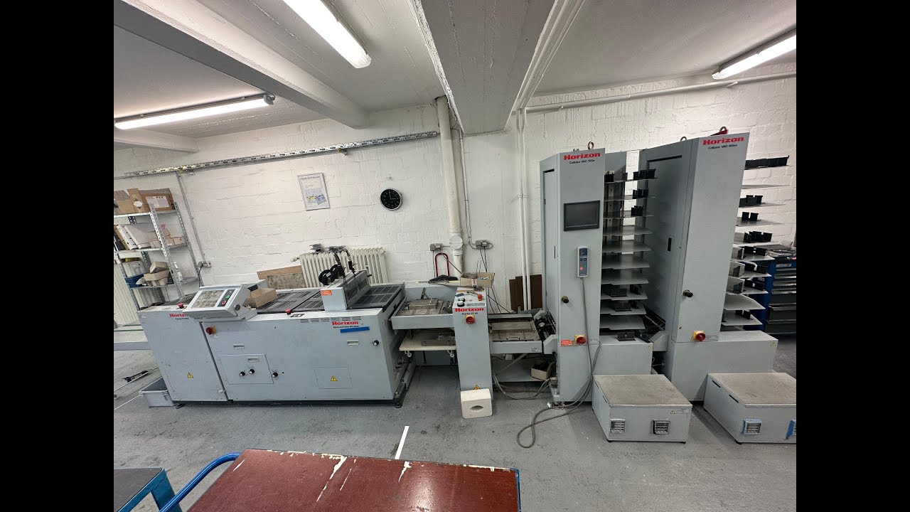 Horizon bookletmaker VAC-100 a VAC-100 m ST-40 SPF-200 A FC-200 A - LA-POSTPRESS- #23009