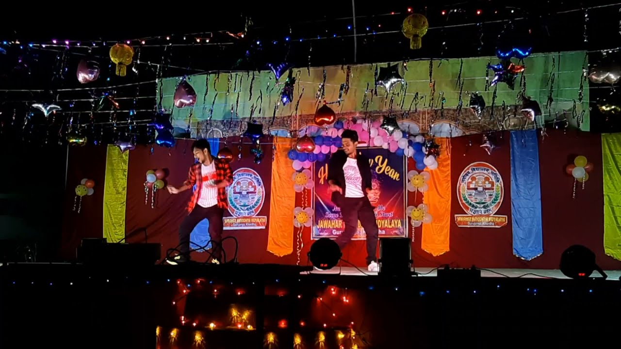 New Year 2022 Dance By Amit & Rakesh (duet) Jnv khordha