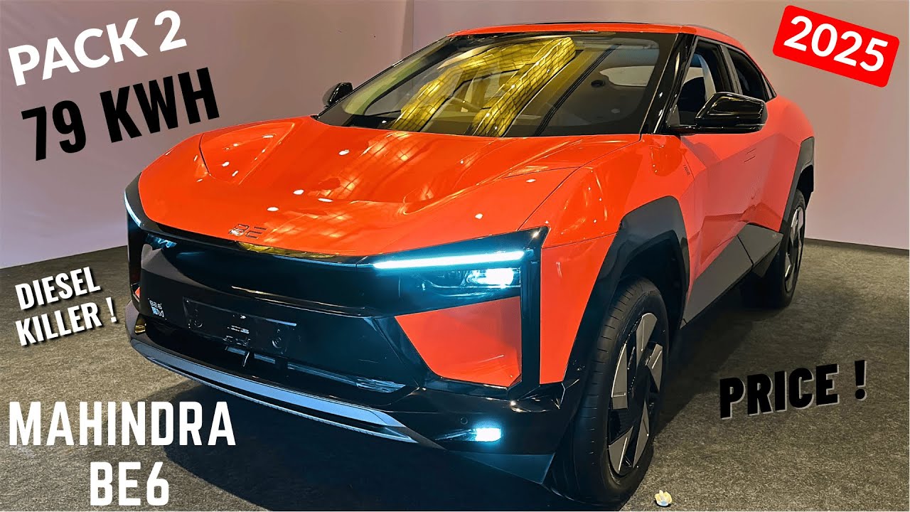 2025 Mahindra BE6 Pack 2 - India’s Best Electric SUV ? 79 kWh BIG Battery, ADAS | Harrier EV or BE6?