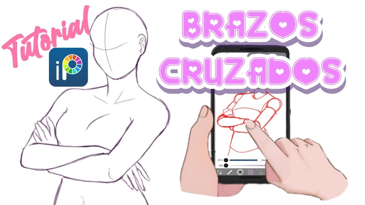 TUTORIAL BRAZOS CRUZADOS en el celular 📲 ENG SUB