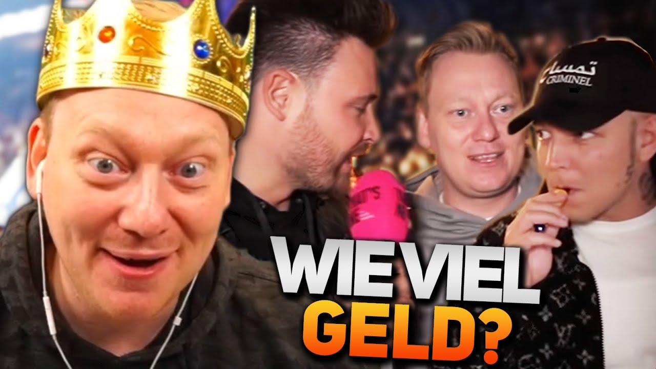 WIE VIEL GELD auf dem KONTO? 🤔 REAKTION + TALK mit MARC EGGERS! 😂