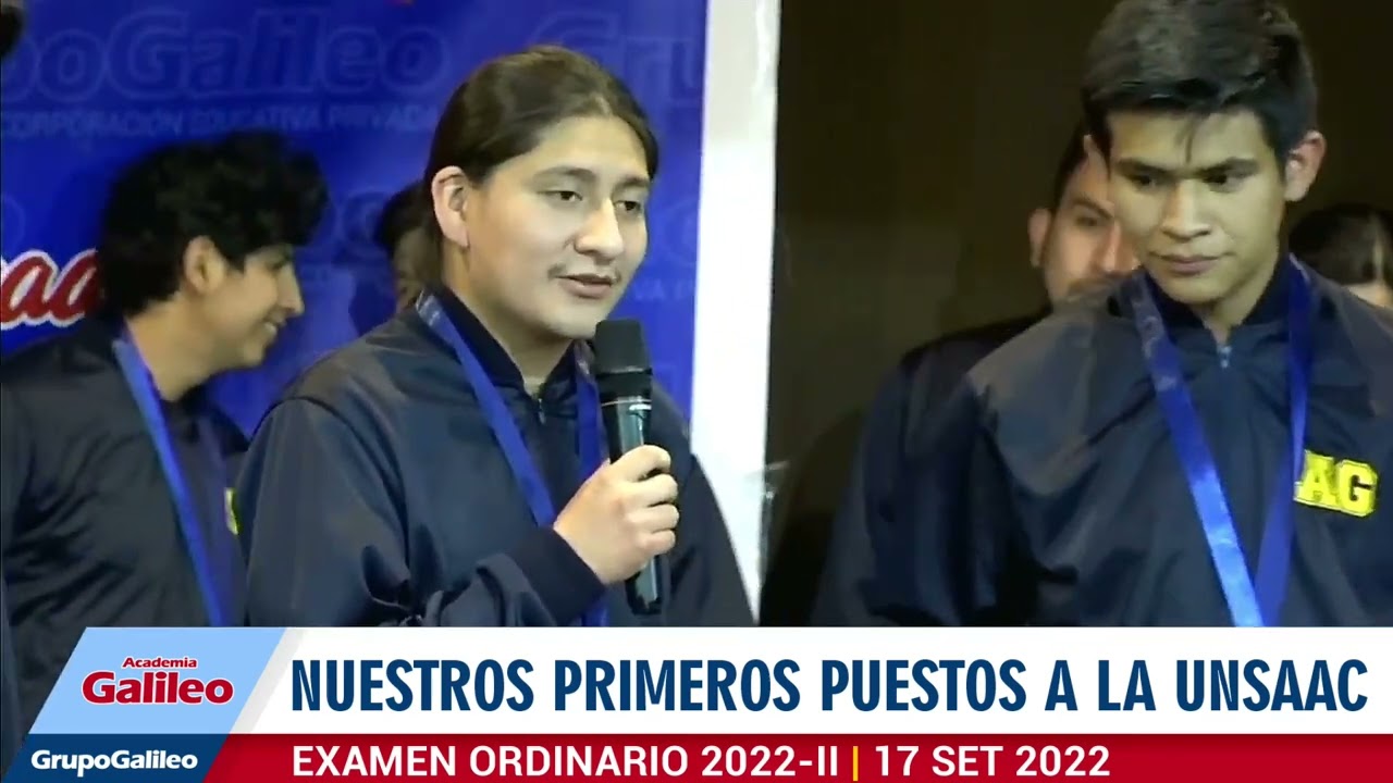 Nuestros Ingresantes a la UNSAAC - Ordinario 2022-II