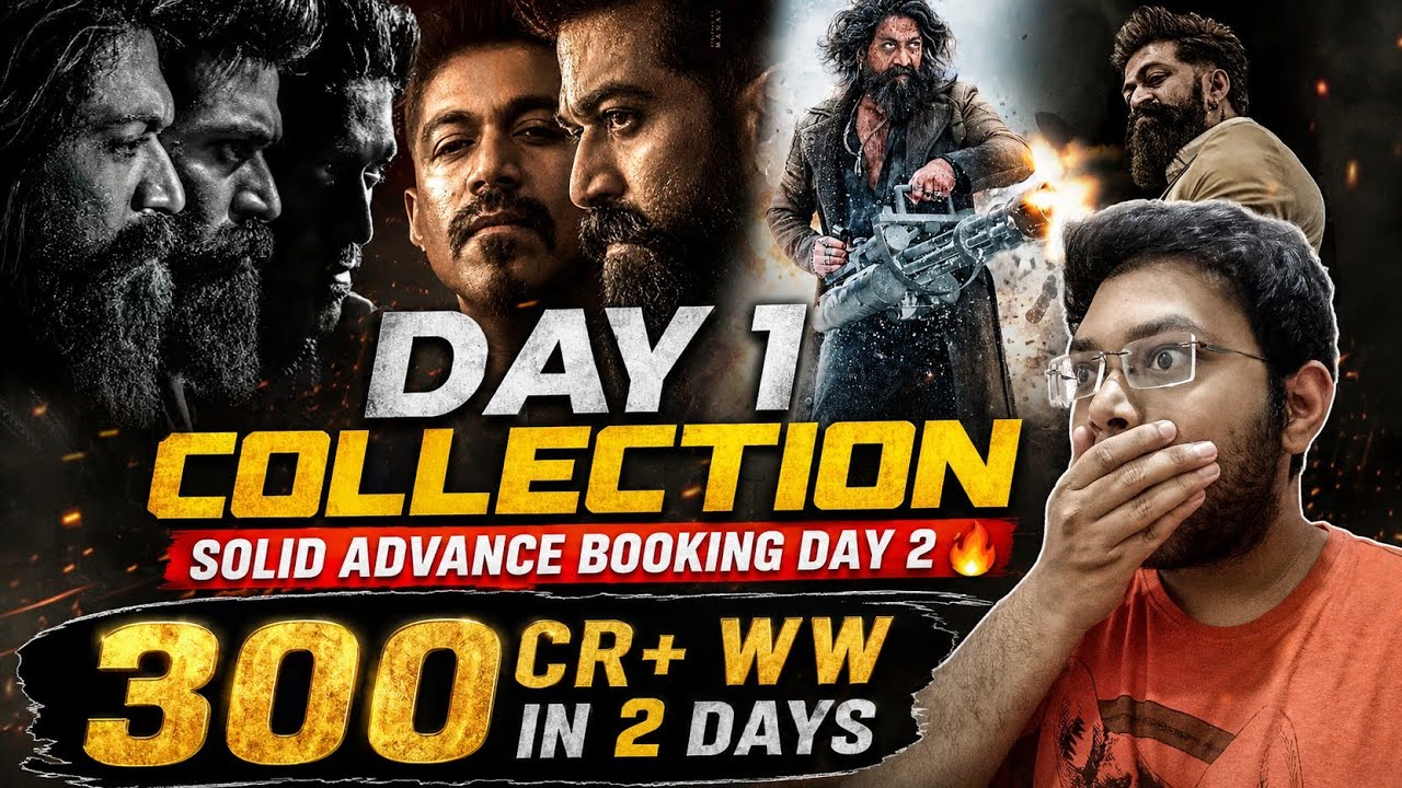 TOXIC DAY 1 COLLECTION | BOX OFFICE PREDICTION ADVANCE BOOKING REPORT DAY 2 | HINDI DUBBED KANNADA |