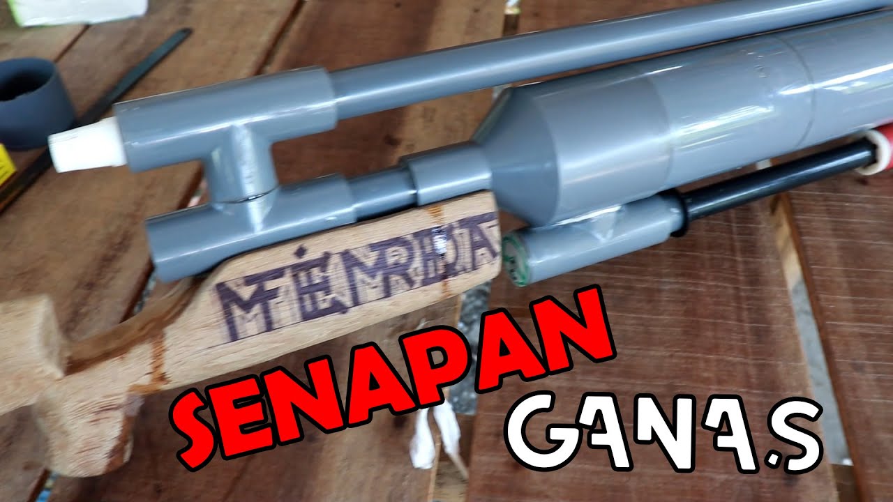 Membuat Senapan Paralon PVC dengan Pompa Udara