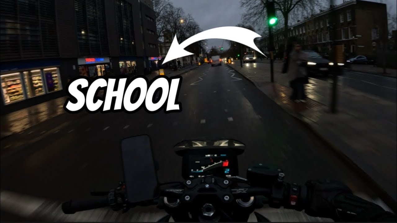 I Took My BMW S1000R To School