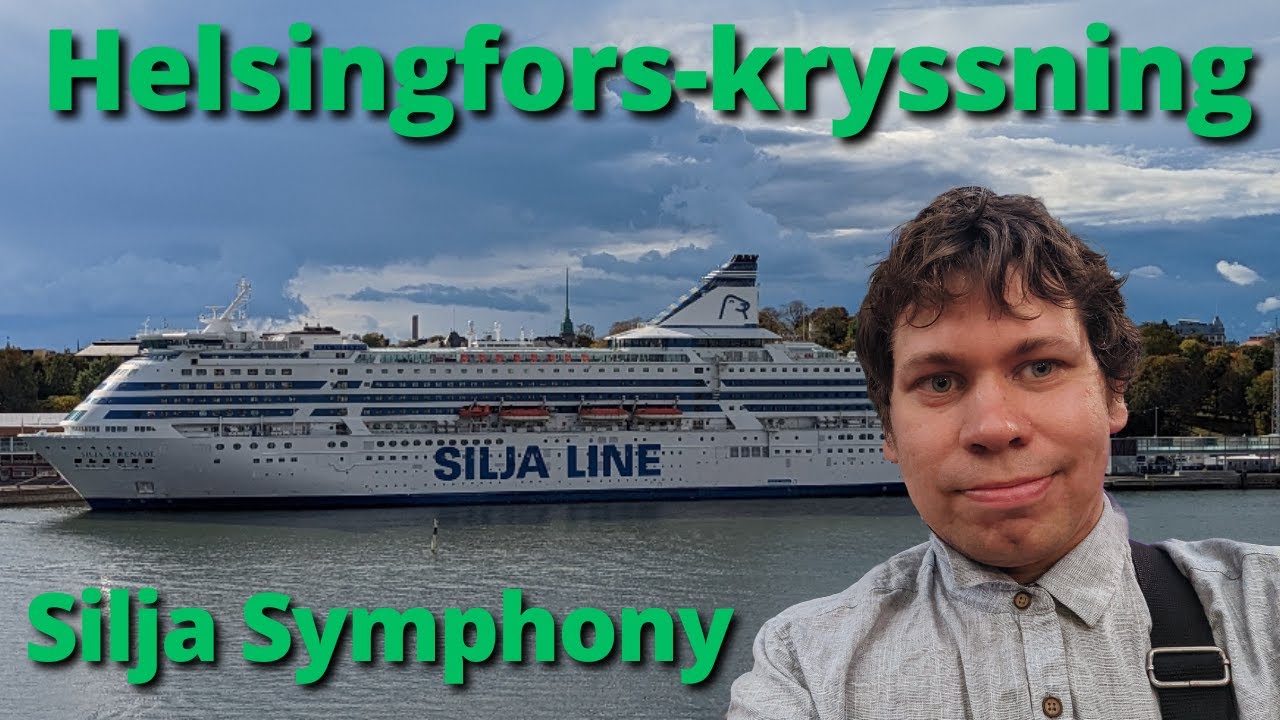 Kryssning till Helsingfors med Silja Symphony - Silja Line #4K