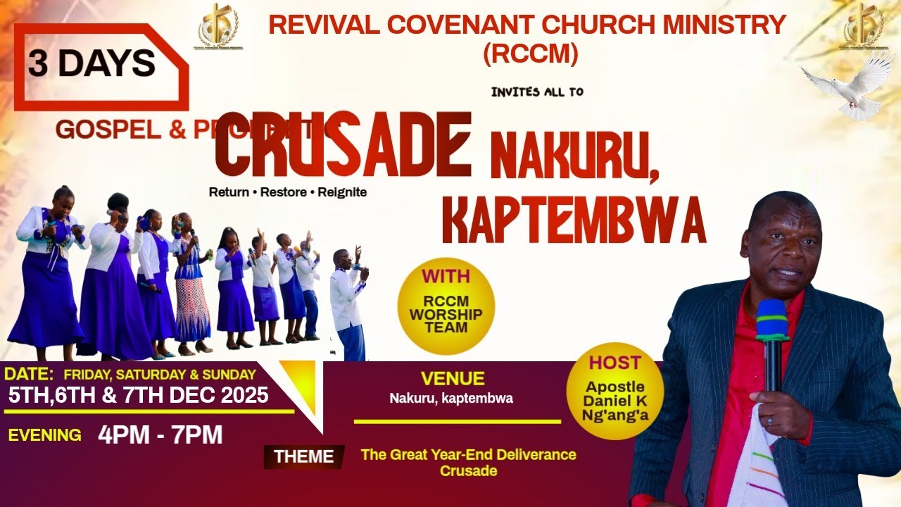 Nakuru Kaptembwa– Day 2 Year-End Deliverance Crusade