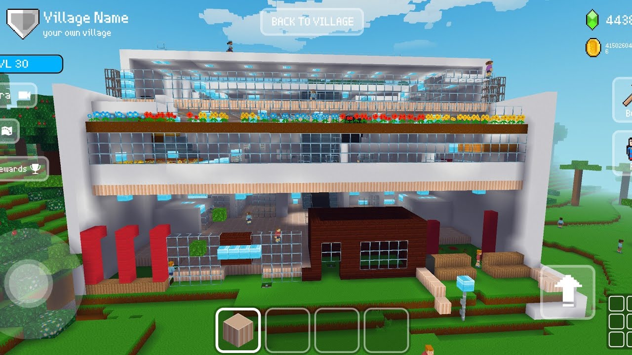 Akhirnya Selesai | Pembangunan Mall Terbesar Done | 3d Block Craft 