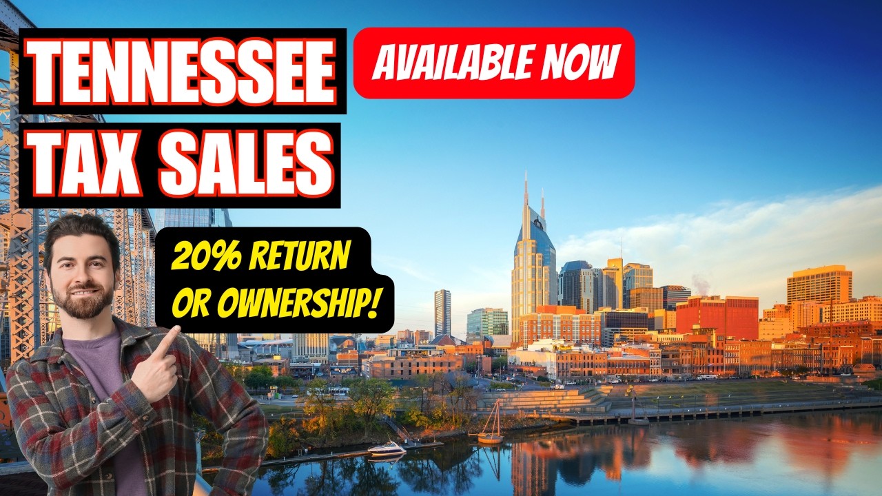 Tennessee Tax Sale Secrets! 20% RETURN or OWNERSHIP