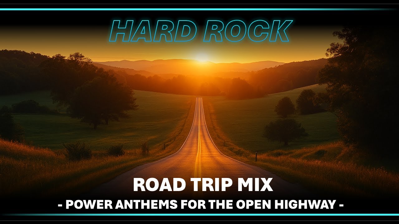 🧠 Hard Rock 🎧 Road Trip Mix - Power Anthems for the Open Highway