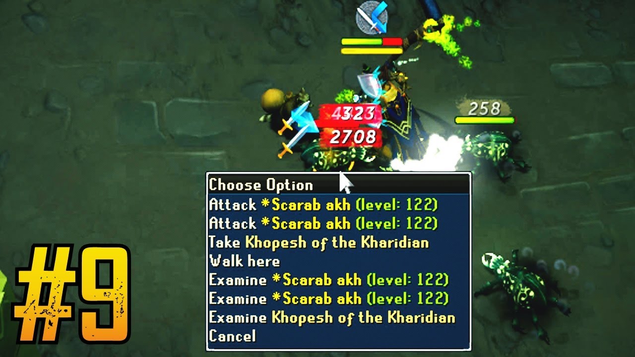 Runescape - Loot From 500 Scarab Akhs! (On Task)