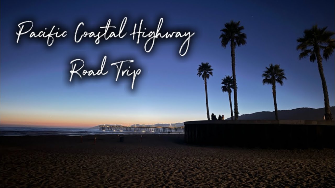 Pacific Coastal Highway Road Trip! Staying in Monterey, Pismo Beach & Santa Monica ❤️ California