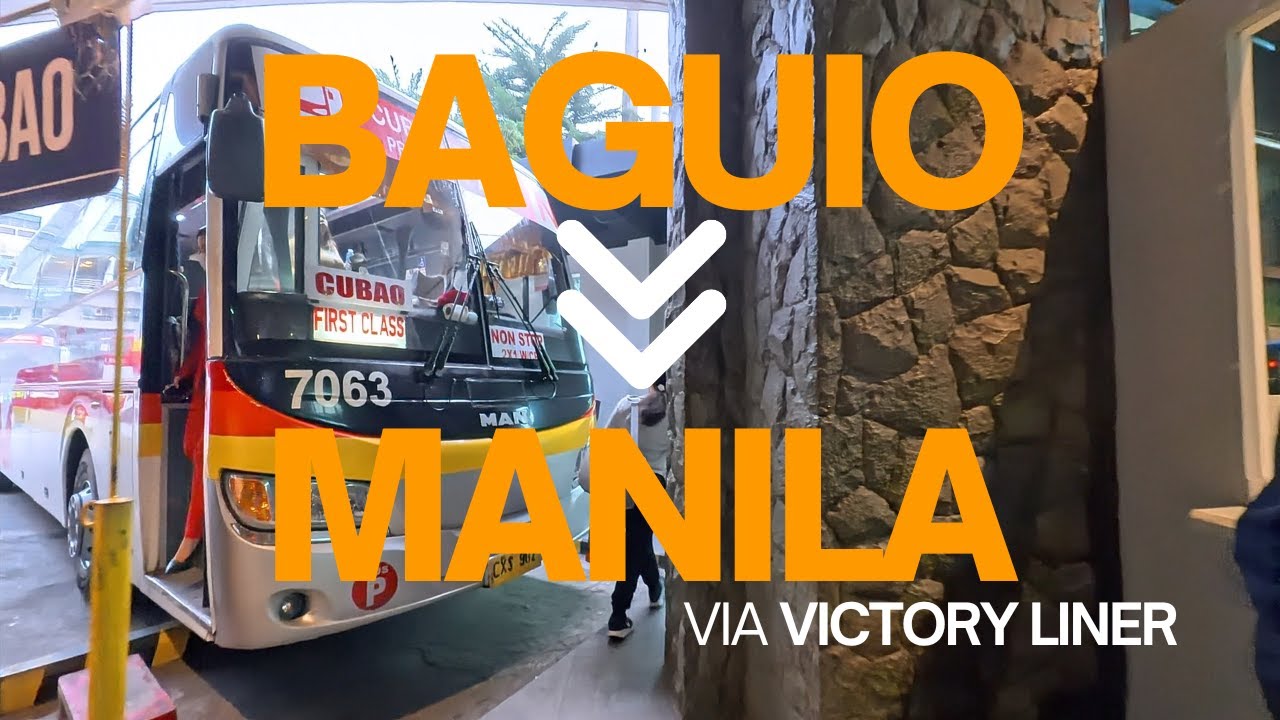 Baguio to Manila via Victory Liner's First Class | A cheaper option to its Royal Class