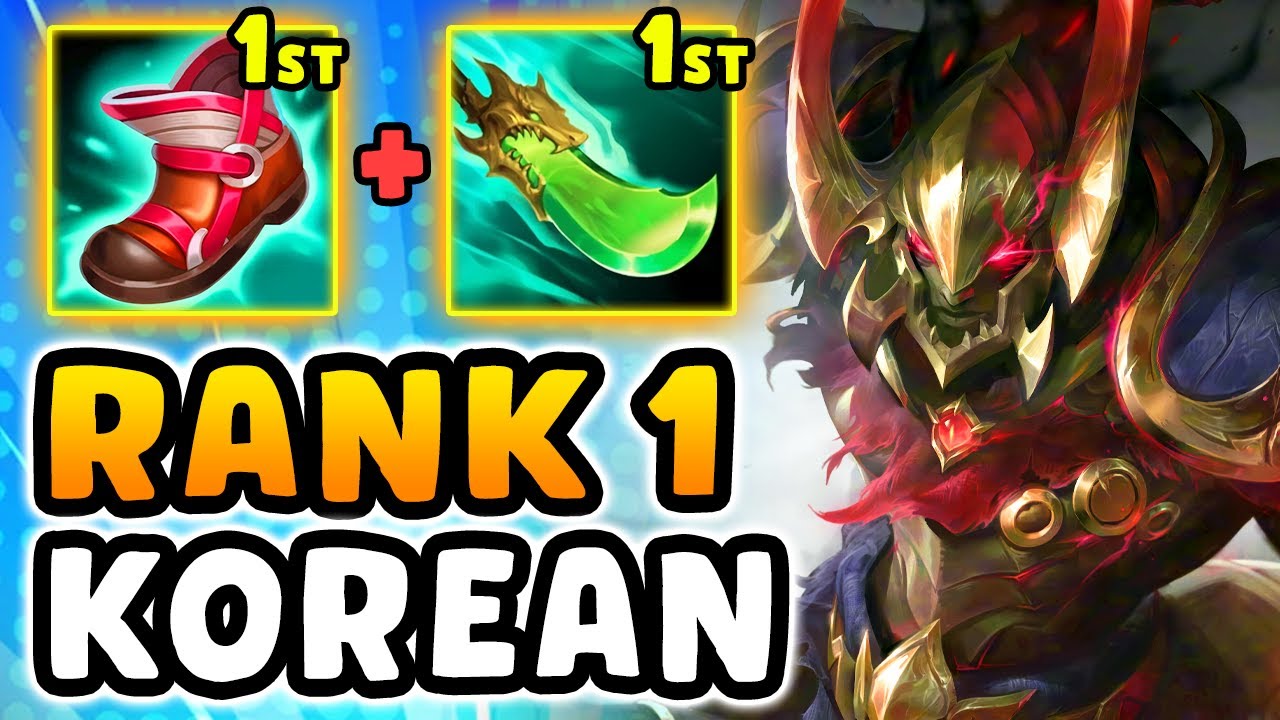 THIS IS WHY THE RANK 1 KOREAN HECARIM BUILD IS BROKEN (MAX HASTE JUNGLE)