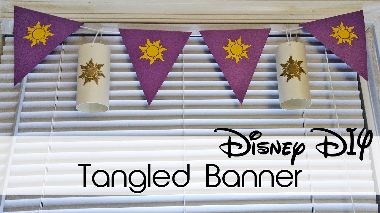 Tangled Banner | 30 Days of Disney #23 | Creation in Between