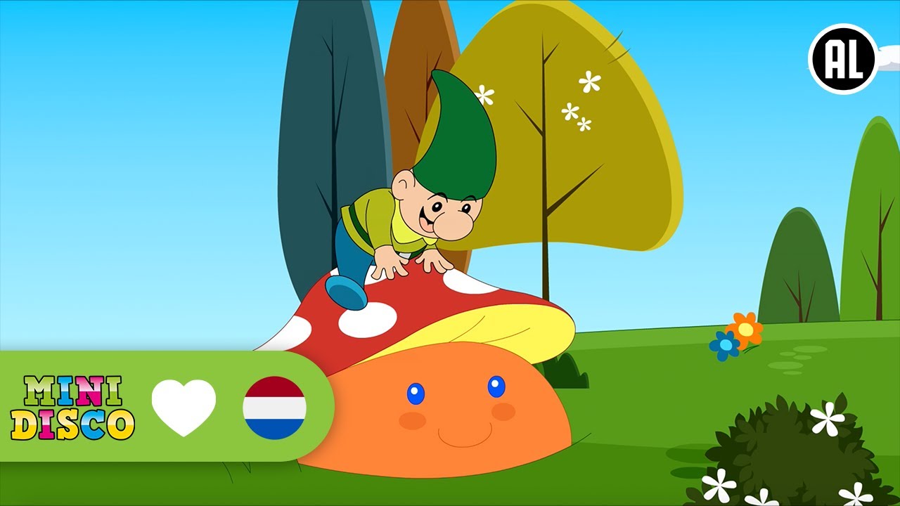 OP EEN GROTE PADDESTOEL | Kinderliedjes | Liedjes voor Peuters en Kleuters | Minidisco