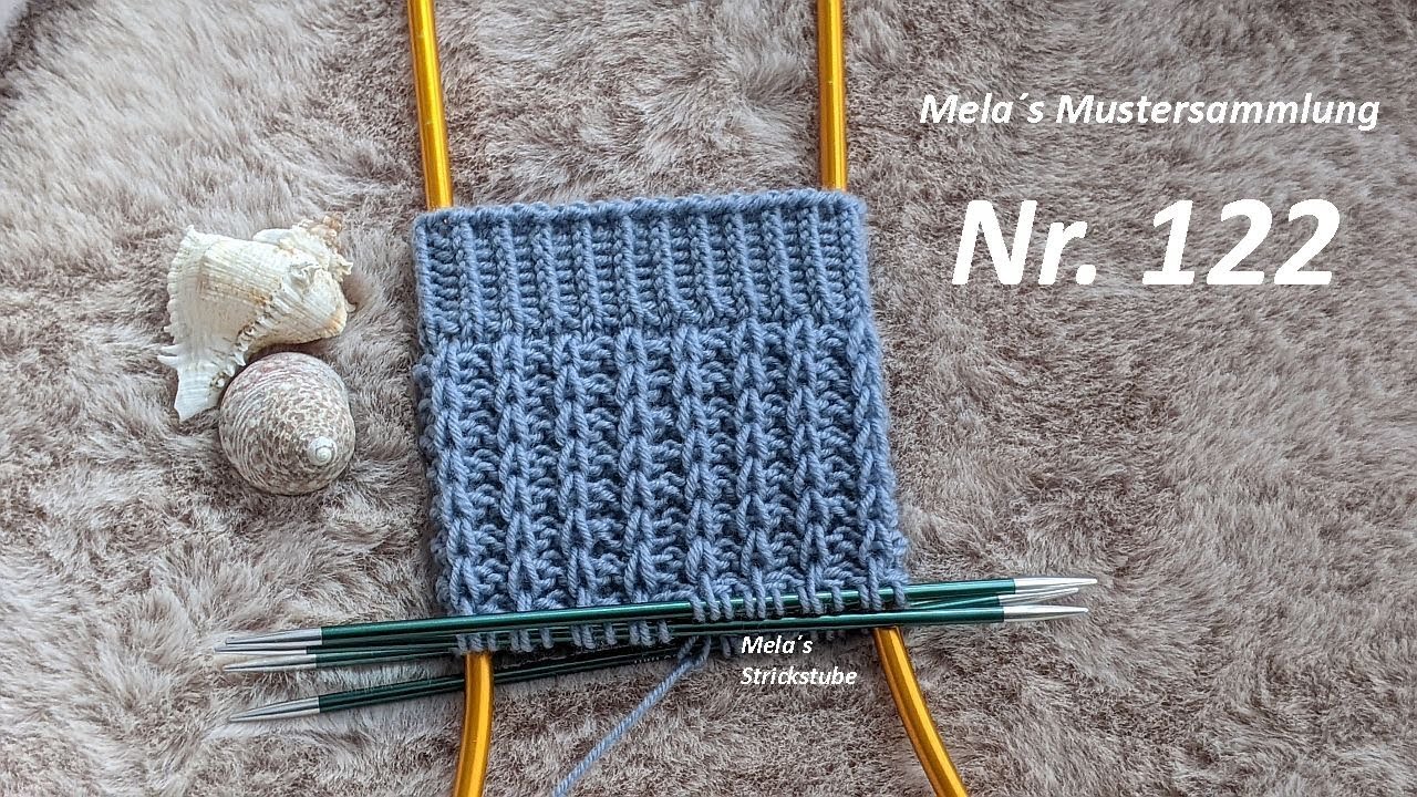 Sockenmuster Nr. 122 - Strickmuster in Runden stricken / knitting sock pattern