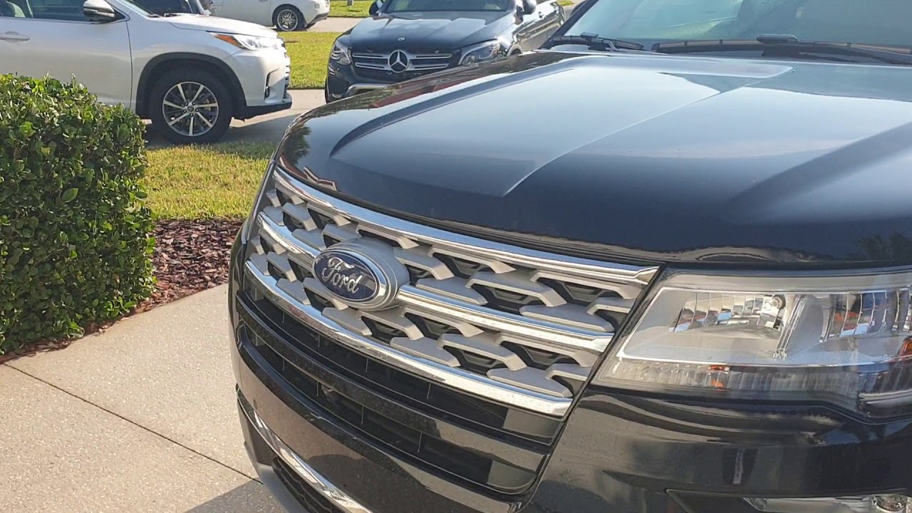 Ford Explorer rental car Davenport Florida 2019