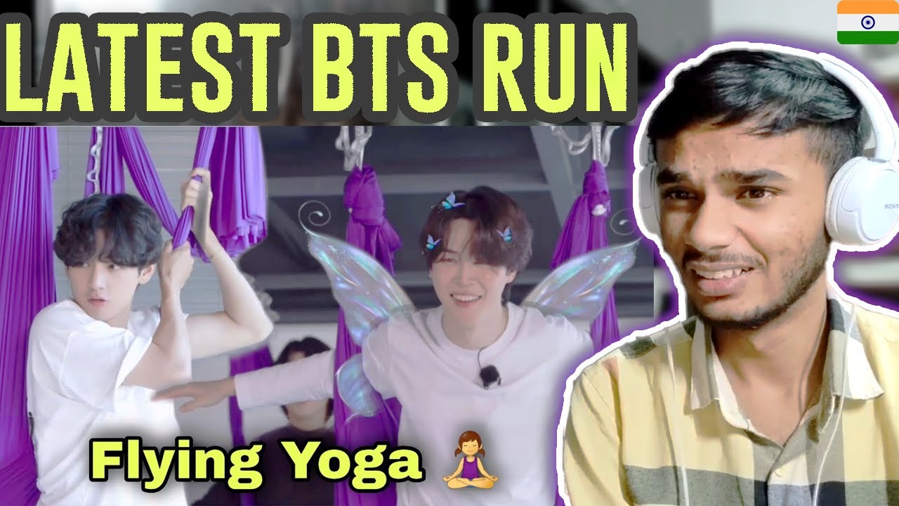 BTS try flying yoga 🧘‍♀️ // Hindi dubbing // Part-1 \ Indian Reaction