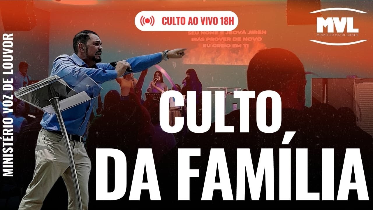 Culto da Família - Domingo - Pela Manhã 22/02/2026 10h