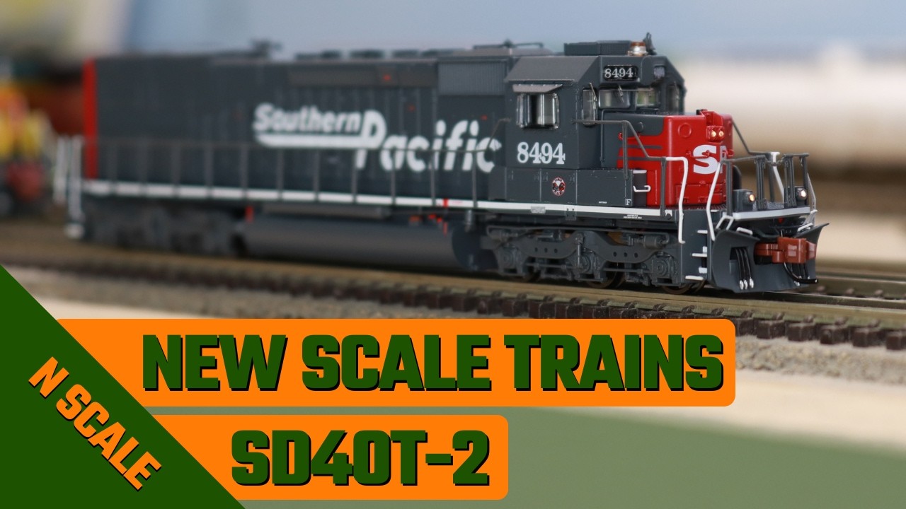 ALL NEW Scale Trains SD40T 2 in N Scale
