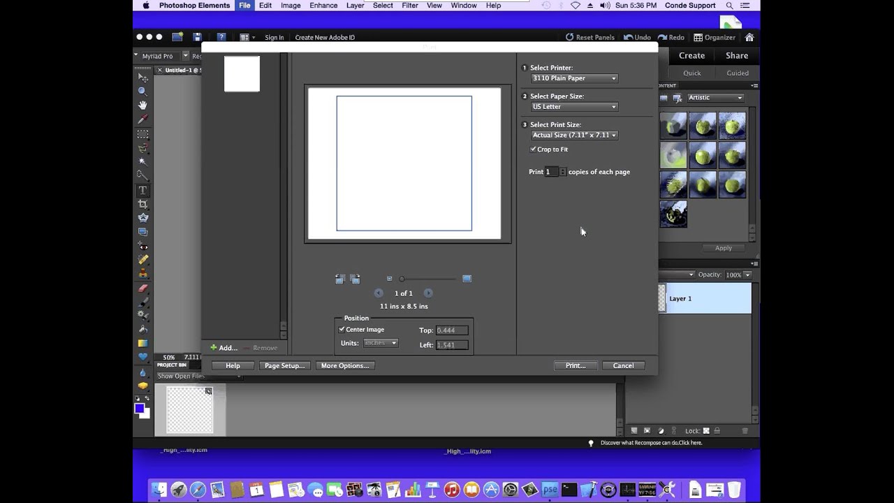 Installing the Dye Sublimation Virtuoso SG800 Printer on a Mac Computer -