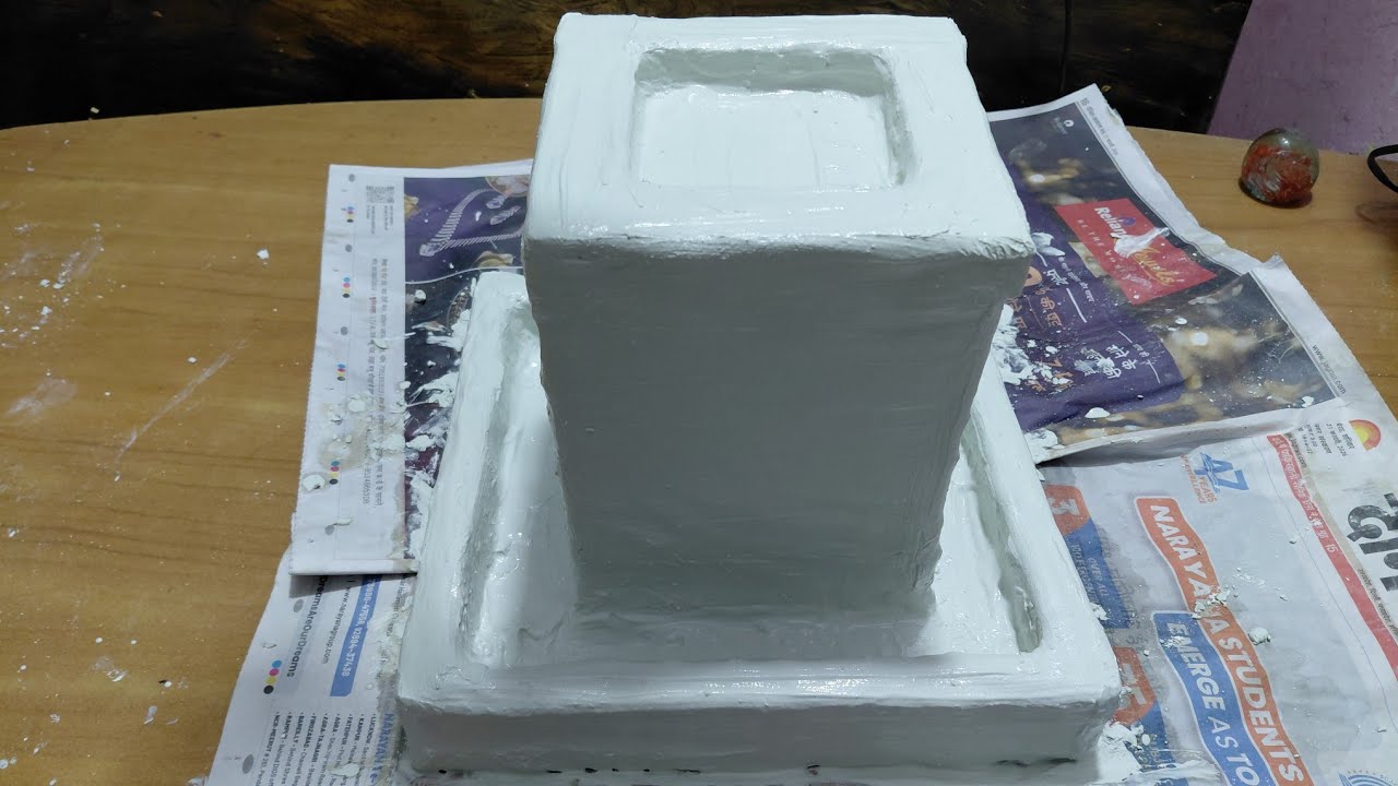 How To Make WhiteCement Khana-E-Kaaba | Islamic Ali | 3D Model Tutorial Art | Part 3 | @WishColorArt