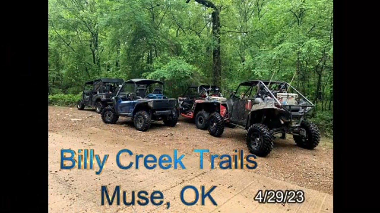 Billy Creek Trails Riding Trip! 4/29/2023 Muse, OK