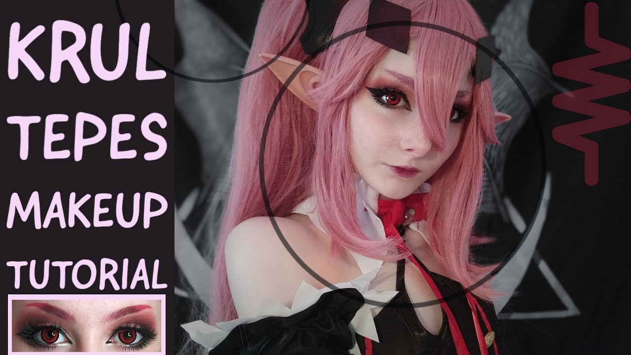 Krul Tepes Makeup Tutorial (In-depth) - Owari no Seraph/Seraph of the End