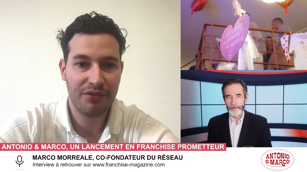 Marco Morreale, Co-fondateur d'Antonio & Marco, nous présente le réseau