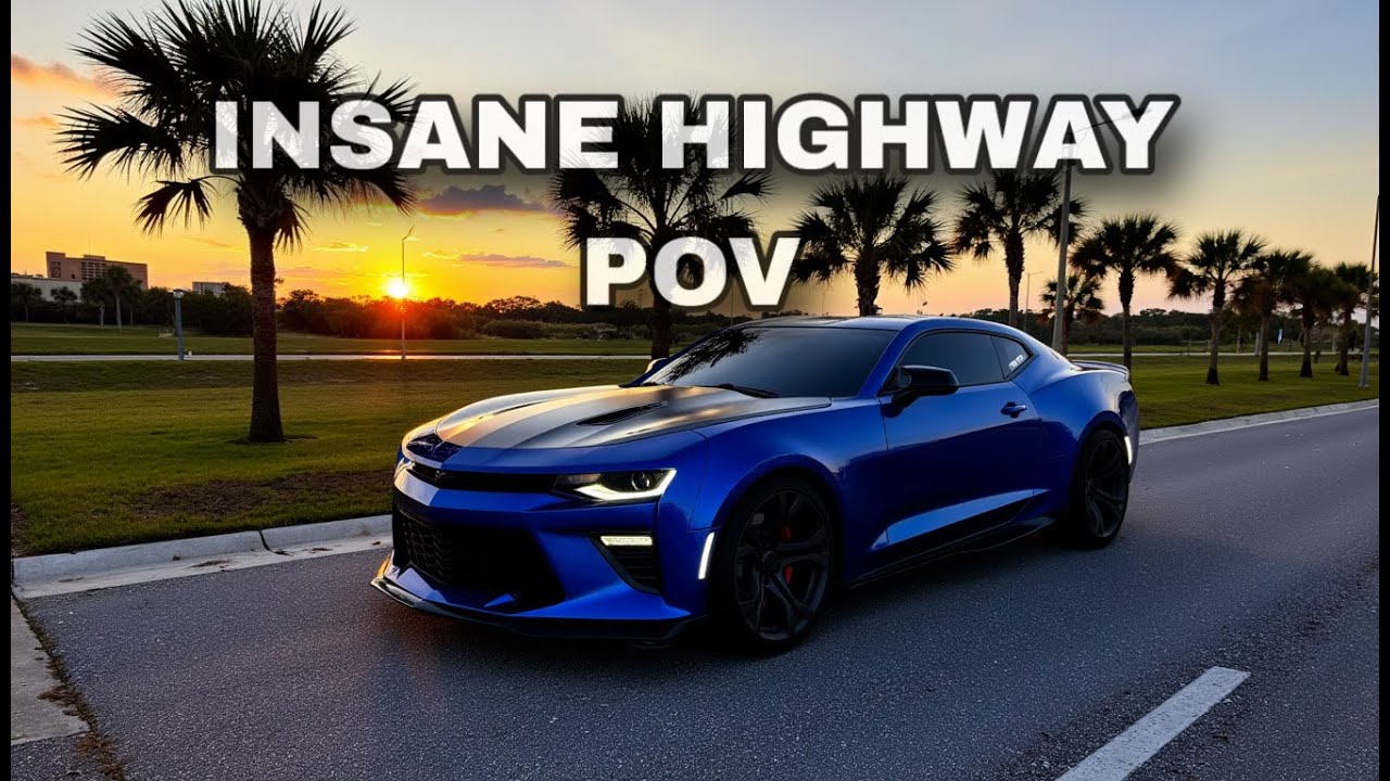5XXX HP MANUAL CAMARO SS 1LE POV... RAN INTO MOPARS/ CUTTING UP & HIGHWAY PULLS...
