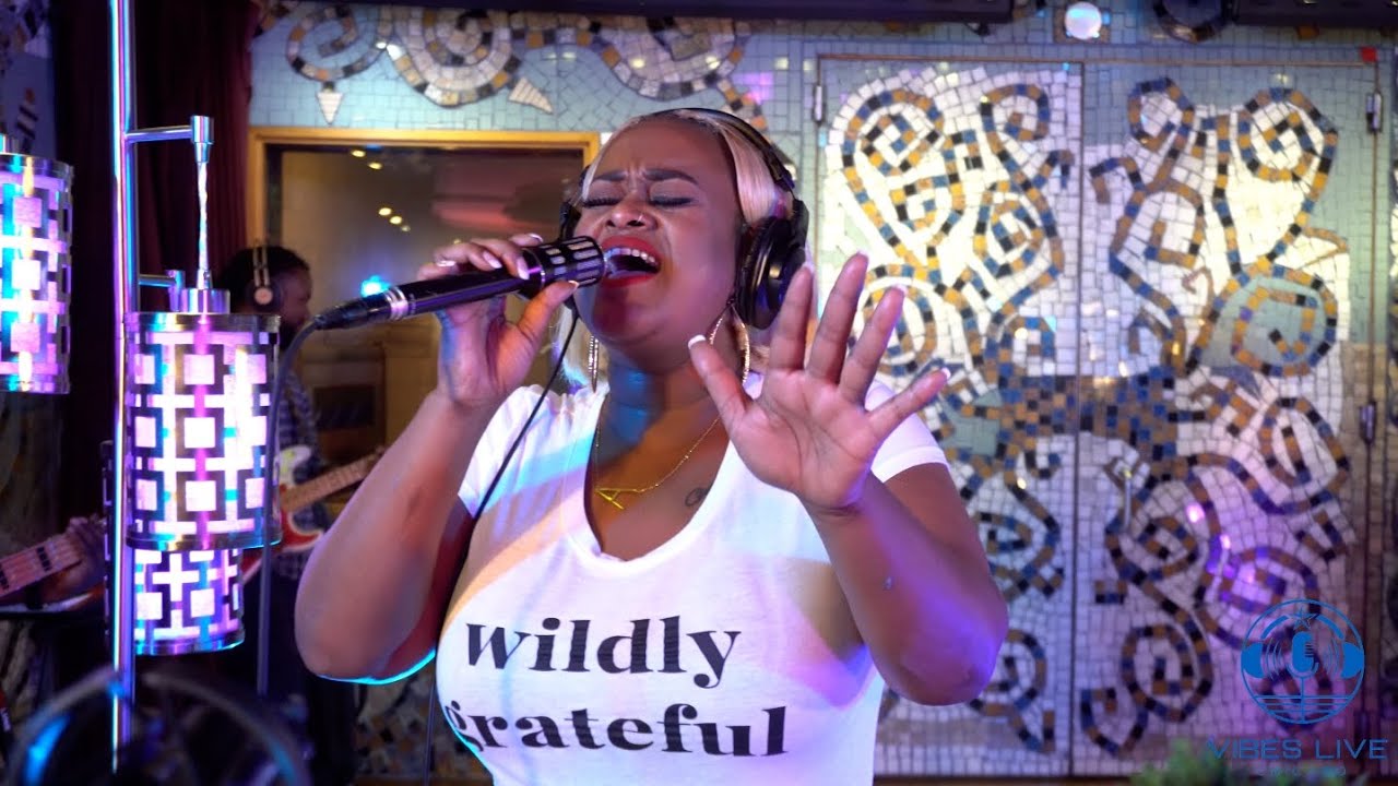 Amber B Just Friends(Cover) Live Performance