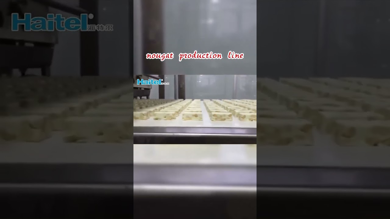 Nougat production line#nougat #candymachine #food #factory #nougatmakingmachine