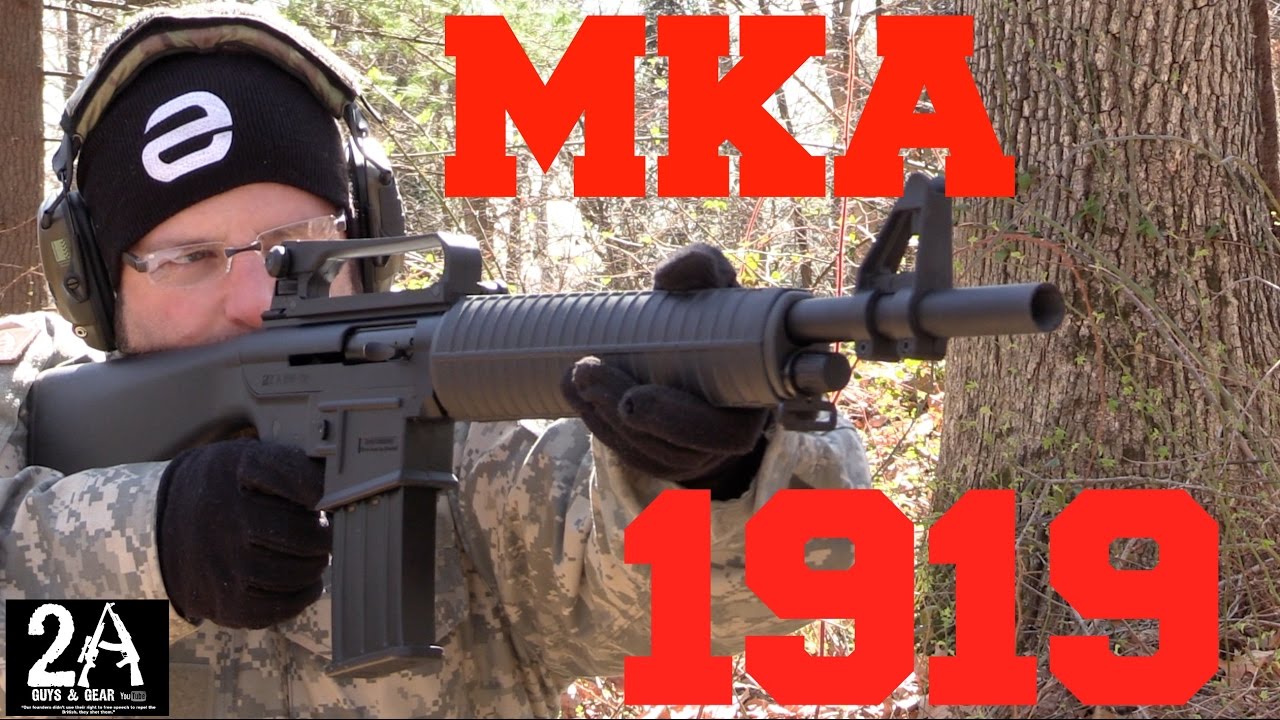 MKA 1919; AR 15 style shotgun