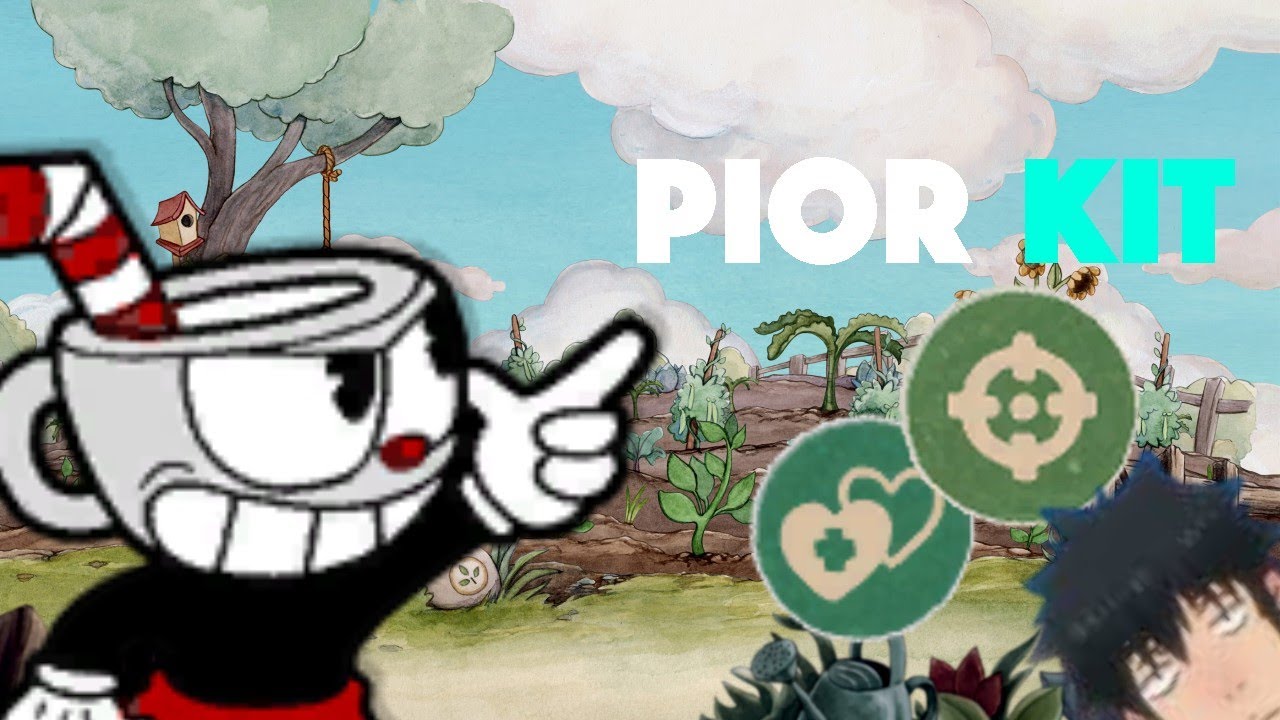 Noob Jogando Cuphead com PIOR KIT do Jogo | Sem Morrer (Ou quase)