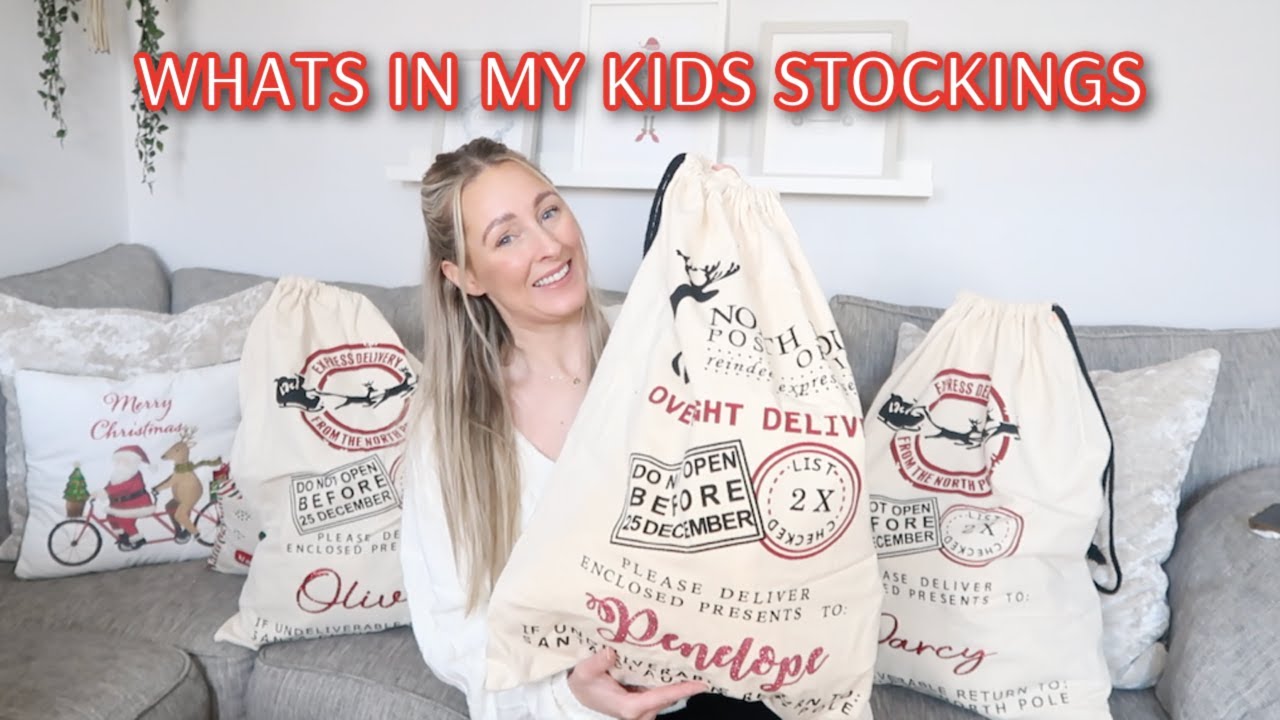 WHATS IN MY KIDS STOCKING | 2022 STOCKING FILLER IDEAS | Emma Nightingale