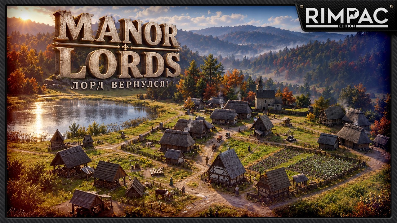ЛОРД ВЕРНУЛСЯ! Строим деревню с нуля после большого обновления &mdash; Manor Lords #1