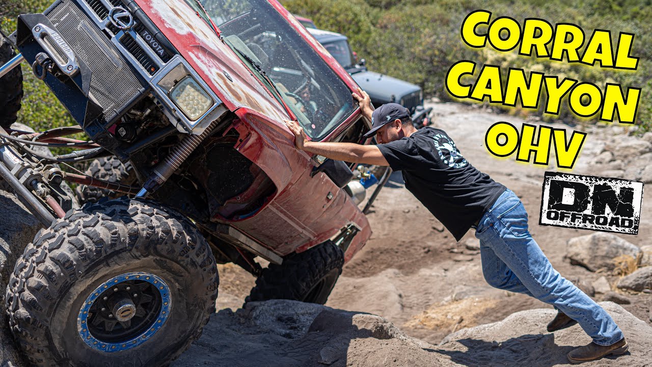 Rock Crawling out in San Diego! Sidewinder Trail, Corral Canyon OHV